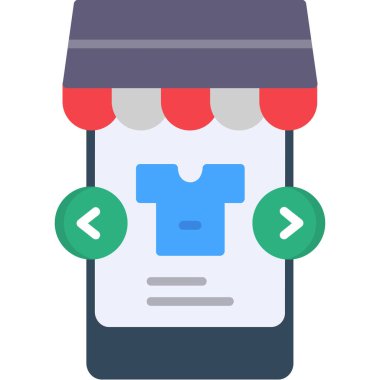 giyim mağazası simgesi