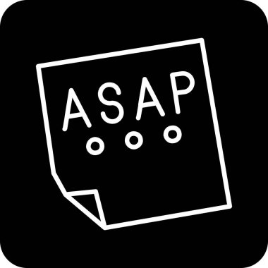 Bir harf simgesinin vektör illüstrasyonu