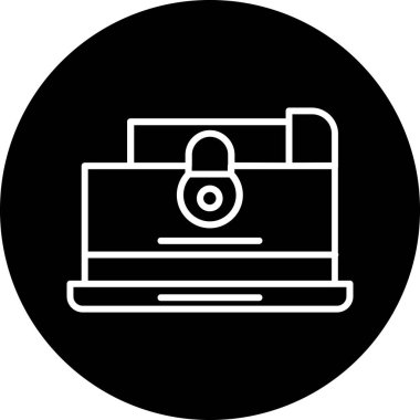 Bilgisayar. Web simgesi basit illüstrasyon