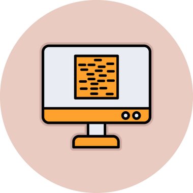 Web renk simgesi. Vektör çizim