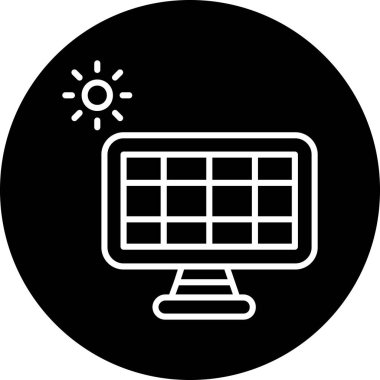 seo modern simgesinin vektör illüstrasyonu