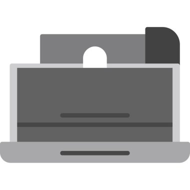 Evrak çantası ikonu. Beyaz arkaplanda izole edilmiş web tasarımı için ofis durum vektör simgesinin basit çizimi