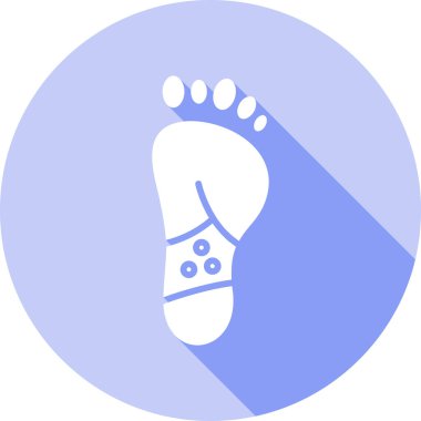 Tek bir simgenin vektör illüstrasyonu