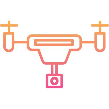 kamera simgesi vektör illüstrasyonu