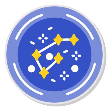 Bir gezegenin vektör çizimi