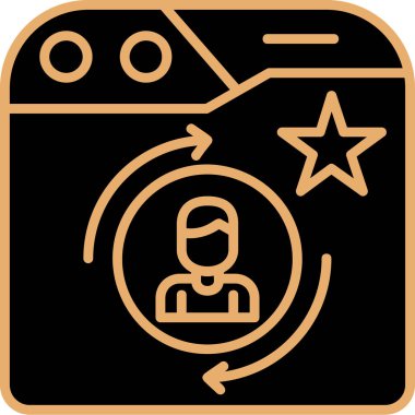 kullanıcı simgesi, vektör illüstrasyonu