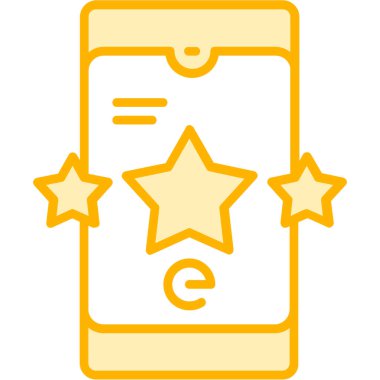 akıllı telefon simgesi vektör illüstrasyonu