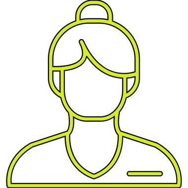 avatar simgesi vektör illüstrasyonu