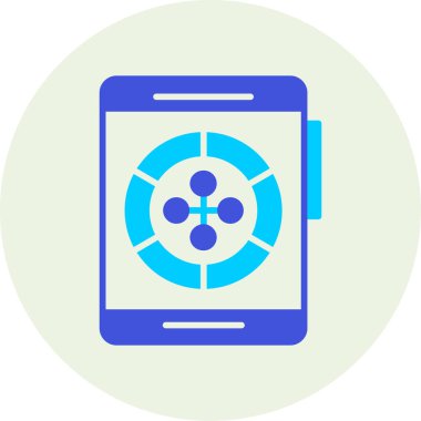 Akıllı telefon vektör çizim