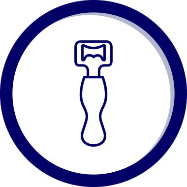 Balta. Web simgesi basit illüstrasyon