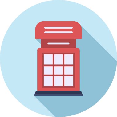 Telefonunuz var. Web simgesi basit illüstrasyon