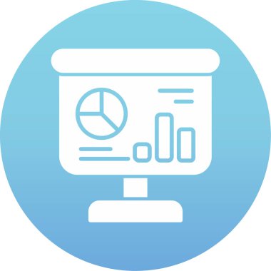 seo modern simgesinin vektör illüstrasyonu