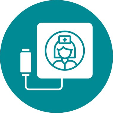 Modern bir simgenin vektör illüstrasyonu