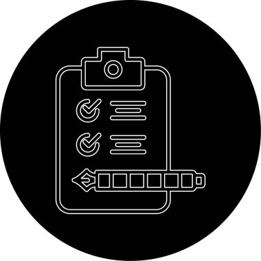 Eşsiz Hesaplayıcı çizgi vektör simgesi