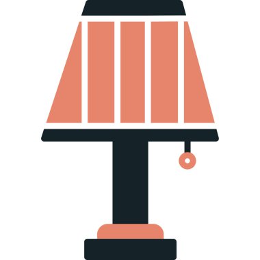 lamba ışığı simgesi, basit vektör illüstrasyonu