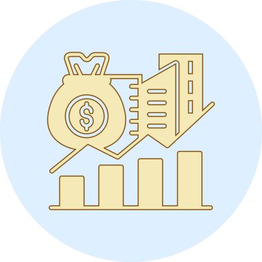 Modern simgenin vektör illüstrasyonu