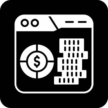 Kişisel ve ticari kullanım için vektör para simgesi.