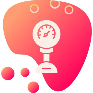 Beyin. Web simgesi basit illüstrasyon