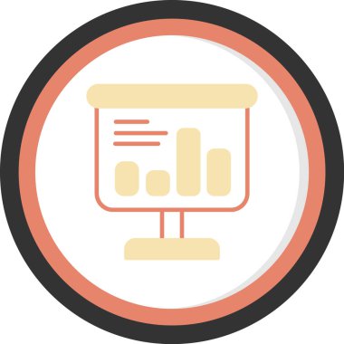 Çizelge. Web simgesi basit illüstrasyon