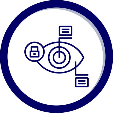 seo modern simgesinin vektör illüstrasyonu