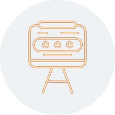 Modern b 'nin vektör illüstrasyonu eksik simgesi