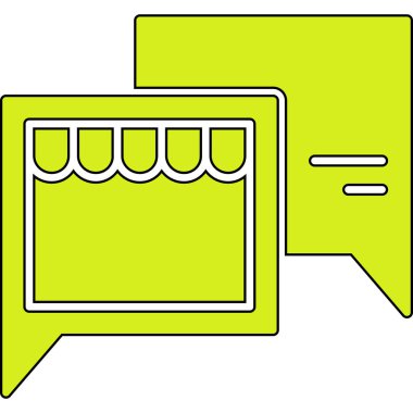 metin ve metin iletisi ile konuşma balonu