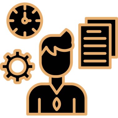 Müşteri servisi. Basit resimleme