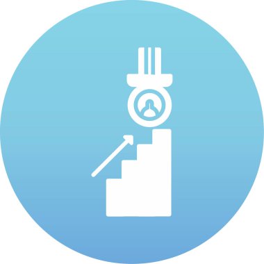 Modern b 'nin vektör illüstrasyonu boru simgesinden yoksun