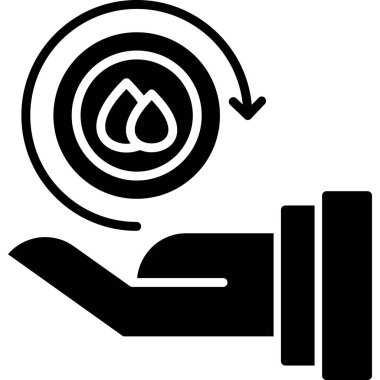 Damlası olan bir adamın vektör çizimi