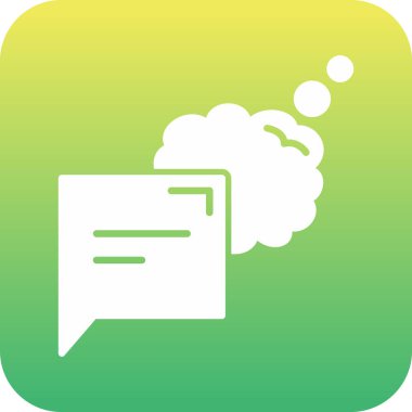 İleti içeren bir iletinin vektör simgesi