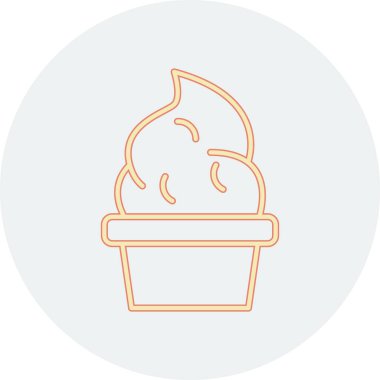 Dondurmanın vektör simgesi