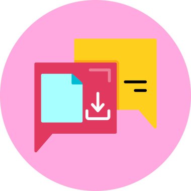 E-posta. Web simgesi basit illüstrasyon