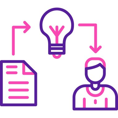 İş yönetimi, vektör illüstrasyonu