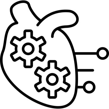 kalp ikonu ana hatlarıyla