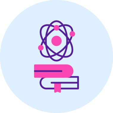 atom. Web simgesi basit tasarım