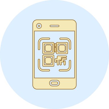 - Telefon. Web simgesi basit illüstrasyon