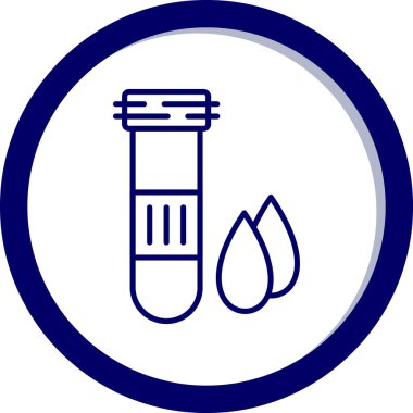 Yangın söndürücüsü. Web simgesi basit illüstrasyon