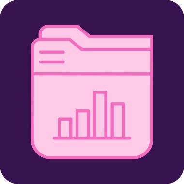 veri simgesi vektör illüstrasyonu