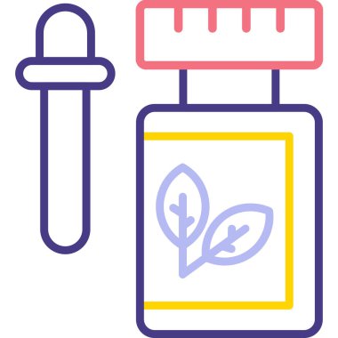 Deneme. Web simgesi basit illüstrasyon