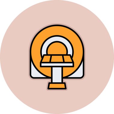 Tek bir simgenin vektör illüstrasyonu