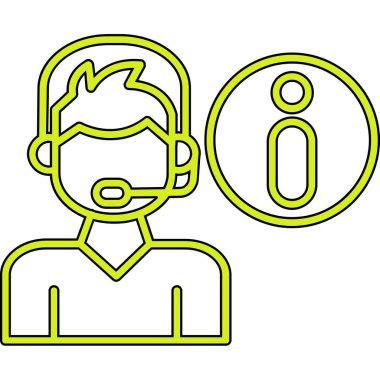 Telefon simgesi olan adam, taslak biçimi