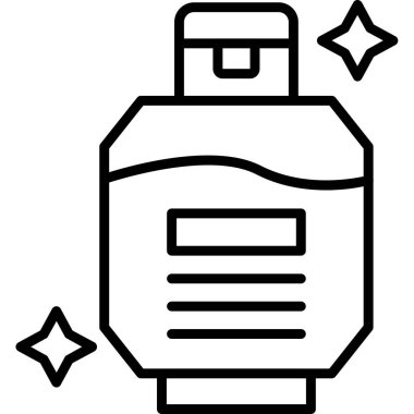 şişe simgesi, basit tasarım