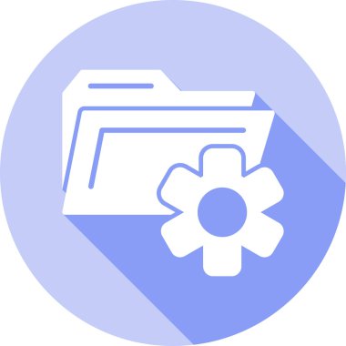 belge dizin dosya simgesi düz biçimli