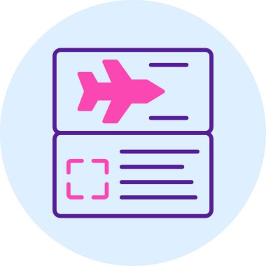 Modern simgenin vektör illüstrasyonu