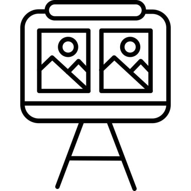 kamera fotoğraf simgesi, özet biçimi