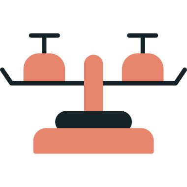 Modern bir simgenin vektör illüstrasyonu