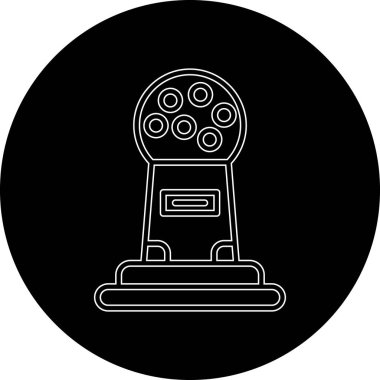 Video oyunu simgesi vektör illüstrasyonu