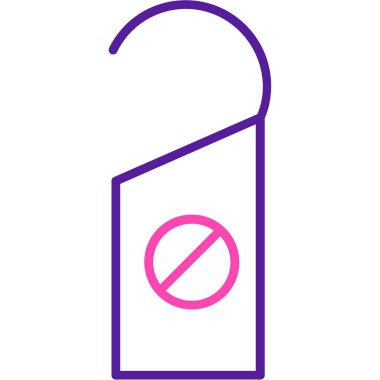 Sigara içilmediğini gösteren vektör çizimi