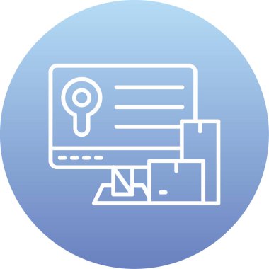 Web tasarım ikonu vektör illüstrasyonu