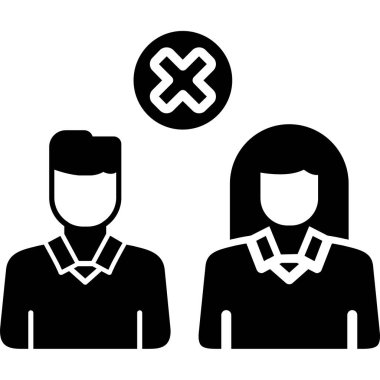 kullanıcı ve işadamları simgesi, vektör illüstrasyonu